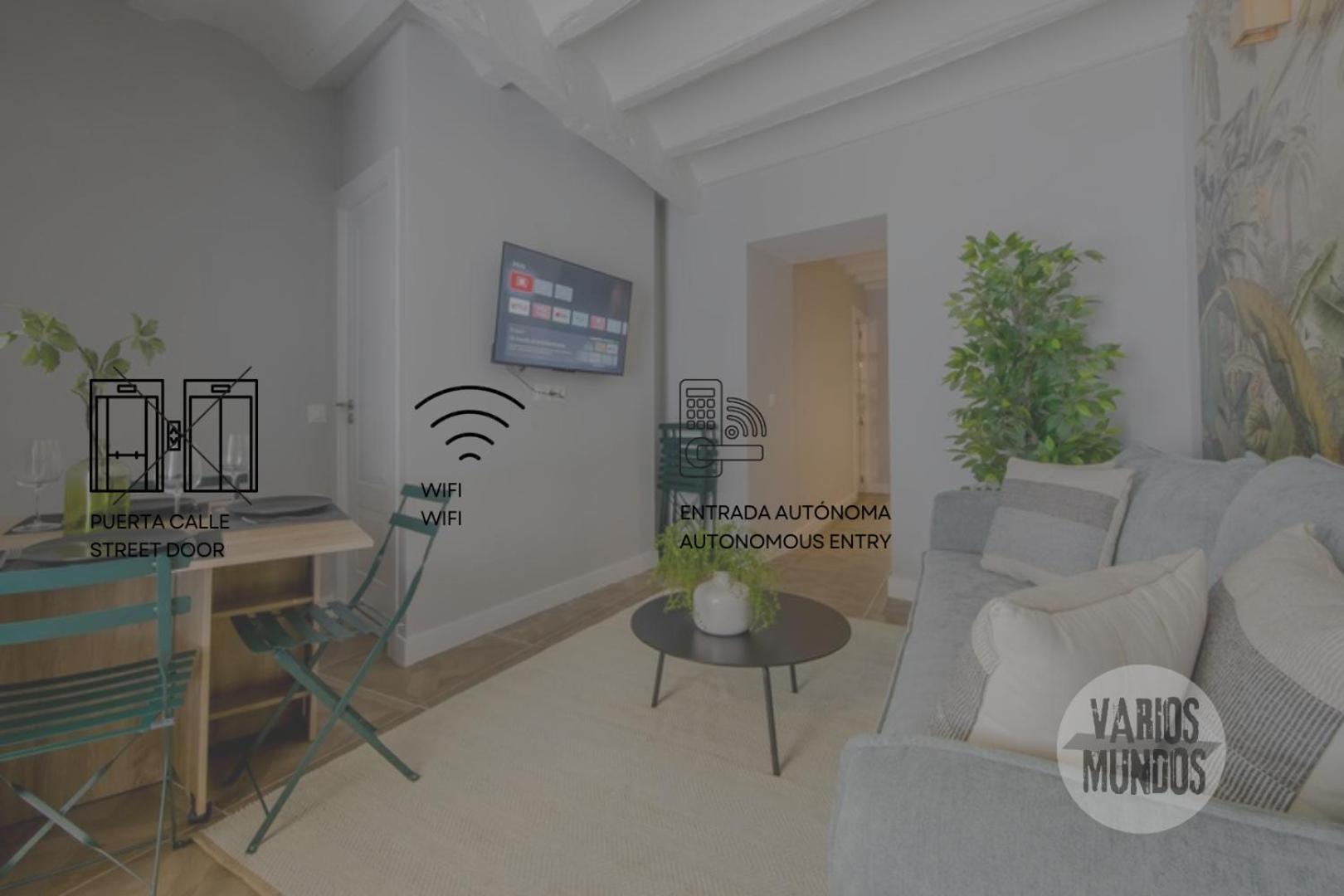 Confortable Apt Para 9Pax En El Centro De Madrid E3 Экстерьер фото