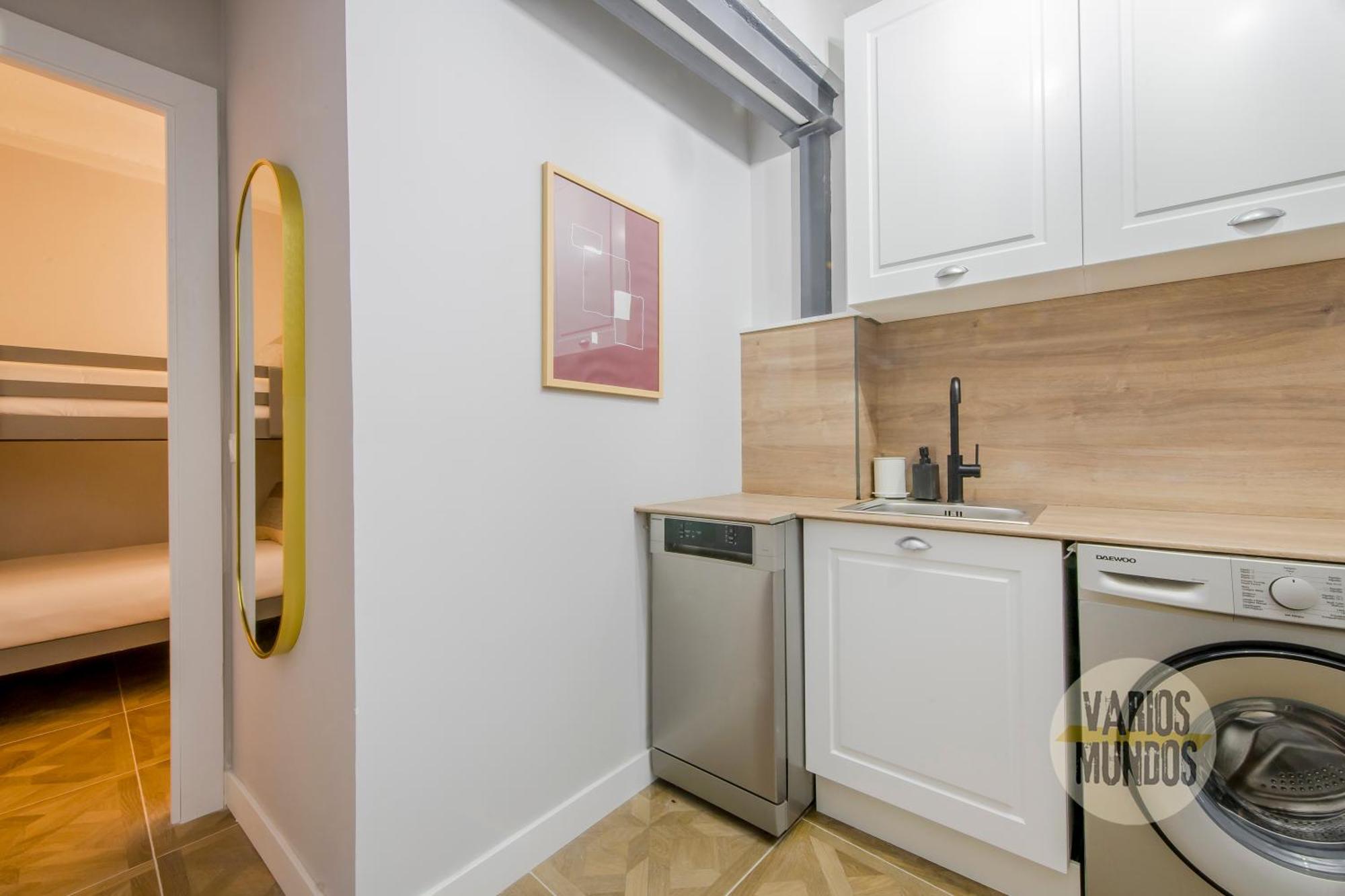 Confortable Apt Para 9Pax En El Centro De Madrid E3 Экстерьер фото